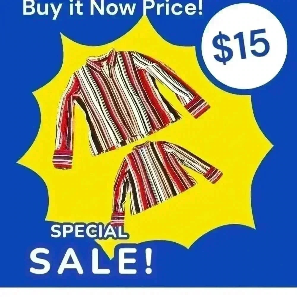 *CLEARANCE ITEM - ADDITIONAL DISCOUNT NOT AVAILABLE* Fred David Stretch Blouse